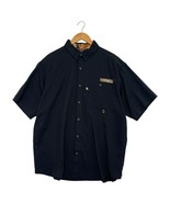 Columbia PHG Shirt Mens XL Black Camouflage Hunting Button Up Outdoor Fi... - $34.71 CAD