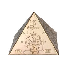 Copper Pyramid Vastu Remedies Sri Yantra, kuber Yantra, Sri Ganesh Yantra  7 cm - £59.34 GBP