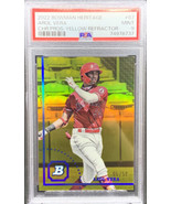 2022 Bowman Heritage AROL VERA BHPC-87 Gold Chrome Refractor 5/50 PSA 9 ... - $76.00