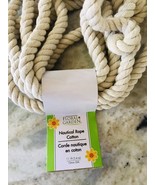 ShipN24hours. Floral Garden Nautical Rope Cotton. 11.1 feet(3.4 m). - $10.09