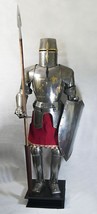 Full Size 6 Feet Knights Templar Suit Of Armour Medieval Roman Armor Statue - £501.71 GBP