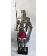 Full Size 6 Feet Knights Templar Suit Of Armour Medieval Roman Armor Statue - $12,076.95 MXN