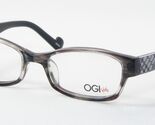 OGI Kids OK 71 1278 Grey Demi / Black-White Plaid EYEGLASSES GLASSES 43-... - $65.24