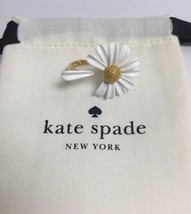 Kate Spade New York Into The Bloom Petal White Ring Size  7 w/ KS Dust Bag New - £38.53 GBP