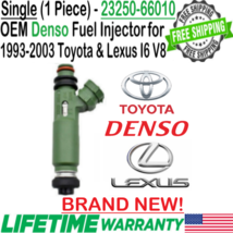 NEW OEM DENSO x1 Fuel injector for 1993-2003 Toyota Land Cruiser &amp; Lexus LX450 - £78.10 GBP