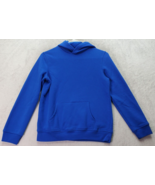 Ideology Hoodie Youth Medium Blue Cotton Long Raglan Sleeve Pockets Pull... - £13.76 GBP