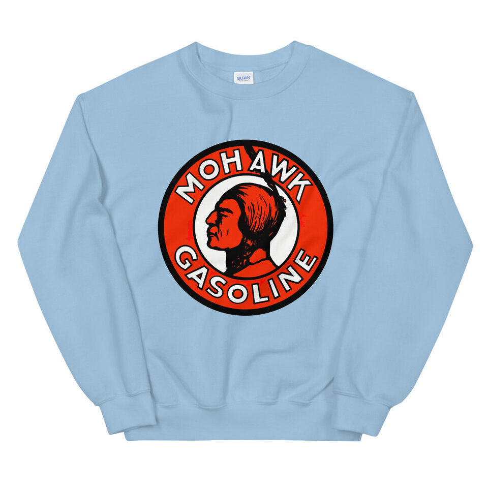 1930s / 1940s / 1950s Mohawk Gasoline Logo Retro Unisex Sweatshirt
