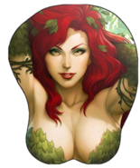 Poison Ivy Sexy Comic Book Superhero Oppai 3D Gaming Mouse Pad Wrist Rest - £15.90 GBP