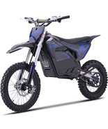 MotoTec Pro 72V 5000W High-Performance Ride Electric Dirt Bike in Blue - $50,525.51 MXN