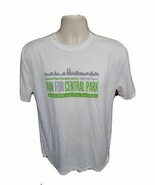 2010 Run for Central Park NYC Mens Large White Jersey - $412.43 MXN