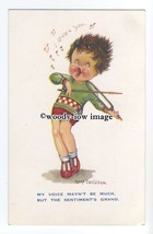 ch0201 - Boy singing Love Songs, Badly!!, Artist- Nora DaVidson - postcard - £4.62 GBP