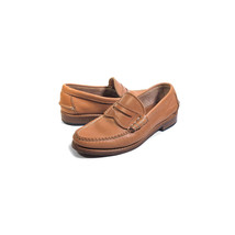$328 RANCOURT Loafer Mens Size 6.5 D &#39;Beefroll Penny Loafer&#39; Tan Leather USA - £151.84 GBP