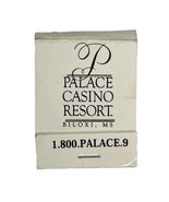 Palace Hotel Casino Resort Matchbook Vintage 2000s Matches Biloxi MS - £7.60 GBP