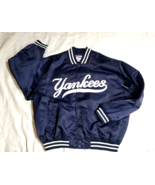 1980s New York Yankees Jacket Majestic Korea MLB Baseball Vintage VG+ XL - £97.31 GBP