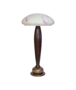 Large Art Deco Designer Table Lamp &quot;PURPLE MARBLE&quot; Unique Piece Brass Lamp - $11,613.94 MXN