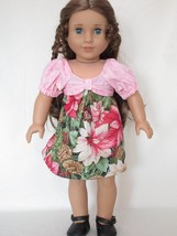 The Gift Bow Christmas Dress made to fit 18 inch dolls similar to AG dolls - $18.95