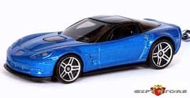 Rare Key Chain Blue Devil Chevy Corvette C6 ZR1 ZR-1 Chevrolet New Ltd Edition - £30.66 GBP