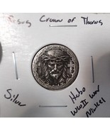 HOBO Jesus Christ Crown Of Thorns Made From A REAL WWII Silver War Nicke... - $318.05 MXN