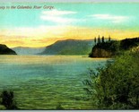 Gateway To Columbia Fiume Gorge Washington Oregon Unp DB Cartolina G7 - $6.10