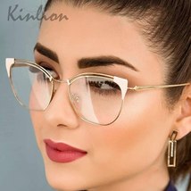 KINLION - Original Metal Cat Eye Glasses Frames for Women Vintage Clear ... - $80.00