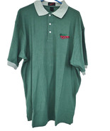Vintage Hess Express Gas Station Dress / Golf Style Green Shirt XL 66576 - £18.70 GBP