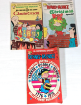 Dennis the Menace lot of 3 comics 1975 1976 CHRISTMAS &amp; Bi-centennial specials - £5.40 GBP