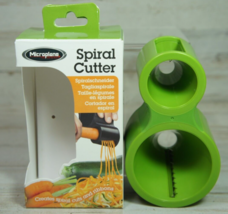 Microplane Vegetable Spiral Cutter - Ribbons for Soups Salads - Green - $4.55