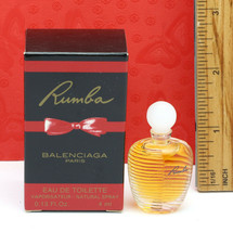 Vintage Rumba By *BALENCIAGA* Classic Version EDT Splash Mini .13 oz New in Box - $14.84