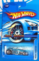 Hot Wheels 2006 Mainline #150 Deuce Roadster Mtflk Blue w/ 5SPs - $2.50