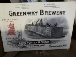 Postcard-Greenway Brewery - $4.90