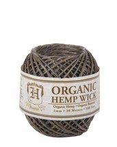 Organic Beeswax Hemp Wick Ball Candle Making Arts Crafts Supply - Natura... - £3.92 GBP+