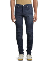 Hudson Mens Ethan Biker Skinny Jeans - Hatch - Size 38 - £93.87 GBP