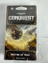 Decree Of Ruin War Pack Warhammer 40,000 Conquest Card Game Lcg New Sealed - £19.46 GBP