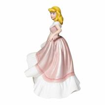 Disney Cinderella Figurine w Pink Dress 70th Anniversary Collectible 7.75" Tall image 7