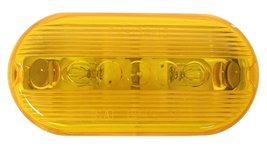 Peterson Manufacturing 135A Amber Oblong Side Marker Light with Reflex R... - $6.99