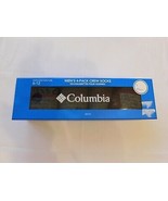 Columbia Men&#39;s 4-Pack Crew Socks Shoe Size 6-10 Black Currant RCS406MBK1... - £14.37 GBP