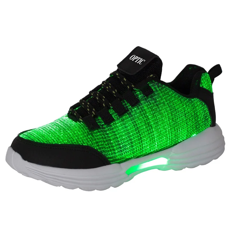 E 35 46 luminous sneakers outdoor running shoes women men boys girls usb charging party thumb200