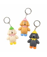 MonagustA Korean Puppy Character Silicone Figure Keyring Keychain Bag Ke... - $500.08 MXN
