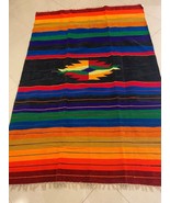 Hand Woven Wool Rug Kilim Dhurrie Afghan Oriental Area Rug 57&quot;X85&quot; INCH ... - €84,88 EUR