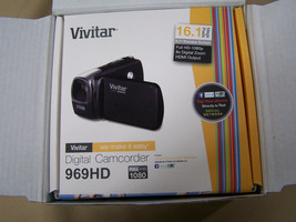 Vivitar 16.1 Mp Digital Camcorder 2.7-inch TFT 969HD - HDMI Out - $26.72