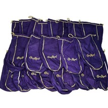 Crown Royal Bags Bulk Purple 1.5 Liter 12&quot; Large Bulk Lot of 21 Total - £31.13 GBP