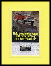 1967 Jeep Wagoneer Framed 11x14 ORIGINAL Vintage Advertisement - $44.54