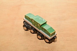 Imaginarium Toys &#39;r&#39; Us Green Wooden Caboose Style Train. Thomas &amp; Friends. - $9.50