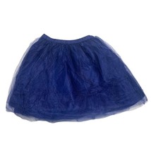 Mini Boden Ballet Ballerina Navy Blue Tulle Chiffon Tutu Elastic Waist S... - $18.81