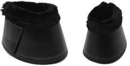 Horse Neoprene Padded Overreach Hoof Protection Fleece Bell Boots 41HI03 - $404.95 MXN