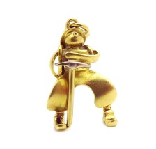 Rare Antique 18K Gold Coal Miner with Pick-Axe Charm 1920s - £156.48 GBP