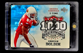 2006 UD Upper Deck 1000 Receiving #1KRE-AB Anquan Boldin Arizona Cardinals Card - £1.60 GBP