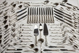 Old French by GORHAM Sterling Silver Flatware Set of 110 pcs - £5,840.71 GBP