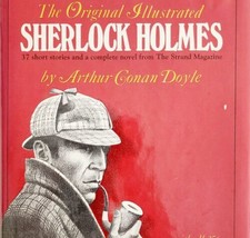 Sherlock Holmes 1980 Original Illustrated HC Arthur Conan Doyle Vintage BKBX13 - £11.98 GBP