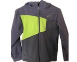 Vertical 9Jacket  Boys Size M Green Gray Heather Knit Sports Hooded Has ... - $6.15